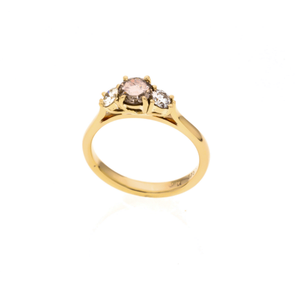Engagement - Cognac Trilogy Ring