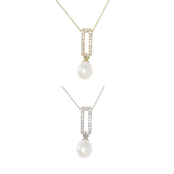 Drop Pearl Pendants