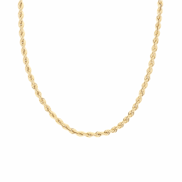 Yellow Gold Rope Chain