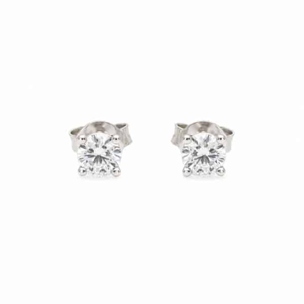 White Gold Studs 0.40ct