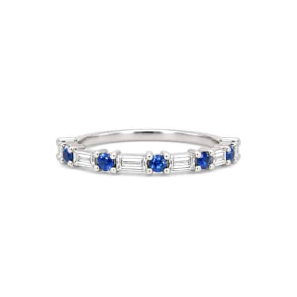 Sapphire and Diamond Ring