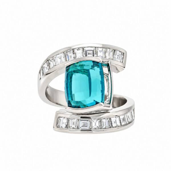 Dress Ring – Paraiba-Turmalin-Ring