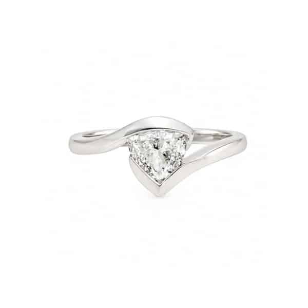 Trillian Diamond Ring in Platinum