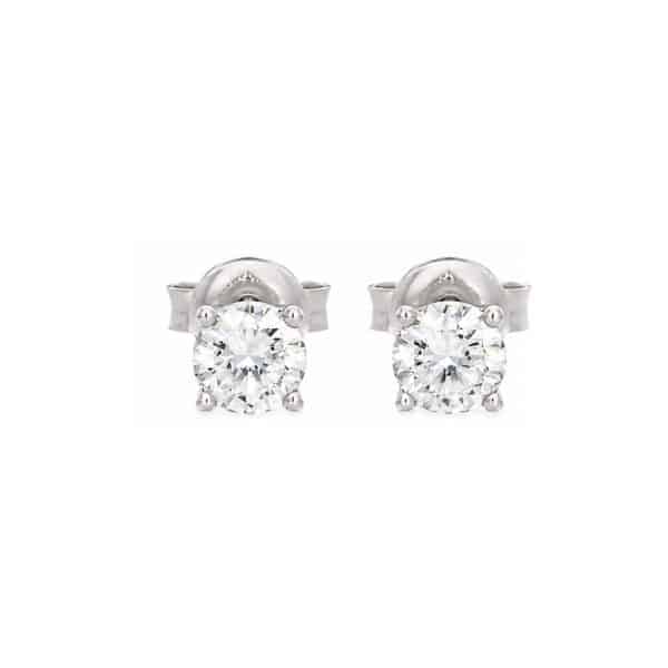 Round Diamond Studs