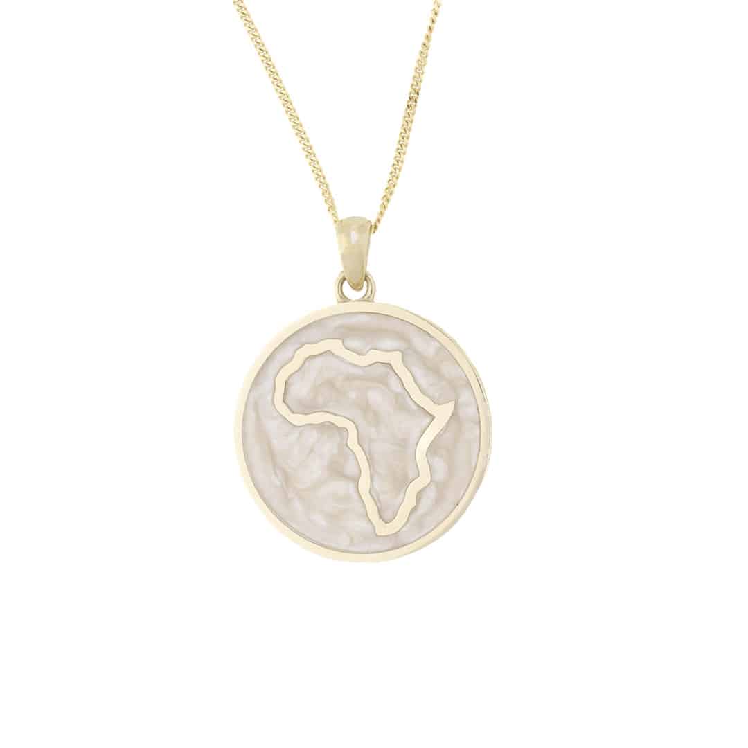 Pearl HyCeram Africa Pendant