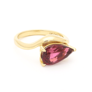 Showstopper Rose Garnet Ring