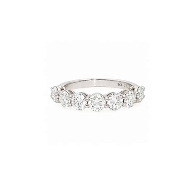Lab-Grown Diamond 1/2 Eternity (White Gold)