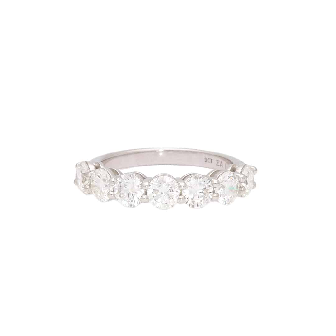 Lab-Grown Diamond 1/2 Eternity (White Gold)
