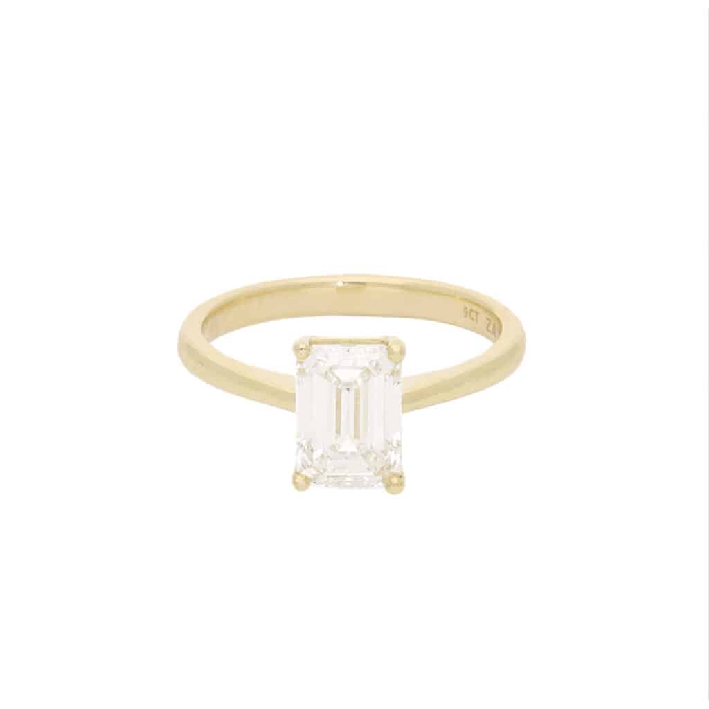 Lab-Grown Diamond Four-Claw Ring