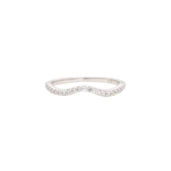 Diamond Wishbone Ring