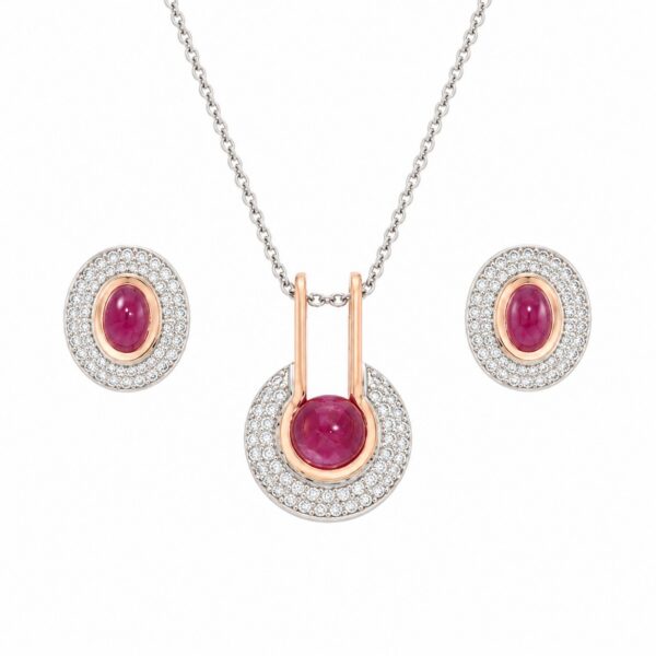 Ruby and Diamond Set
