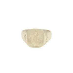 Yellow Gold Family Crest Ring
