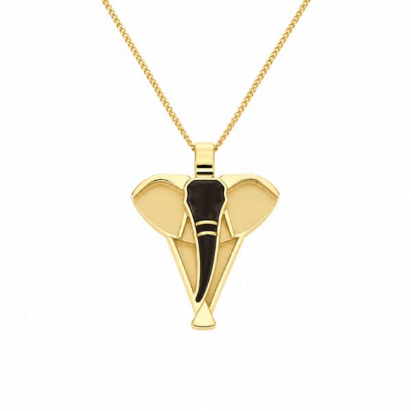 Anhänger „Elefant aus Gold und Ebenholz“ (Kopie)